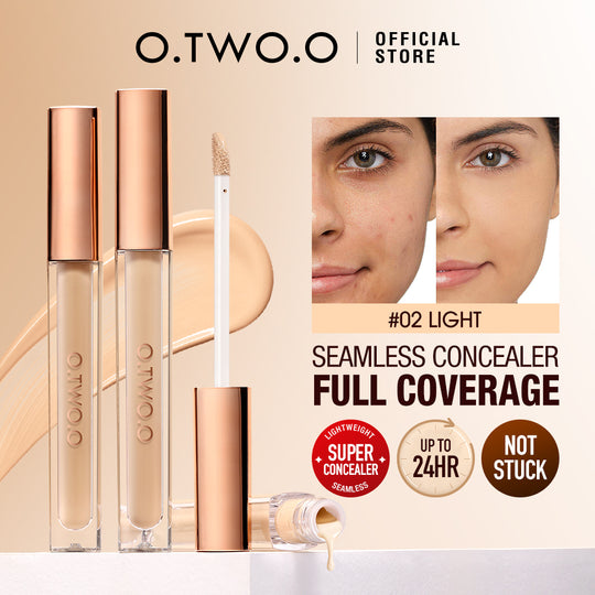 O.TWO.O Nuevo corrector líquido mejorado de alta cobertura y larga duración para la base del rostro - Imagen 7
