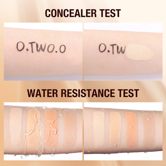 O.TWO.O Nuevo corrector líquido mejorado de alta cobertura y larga duración para la base del rostro - Imagen 11