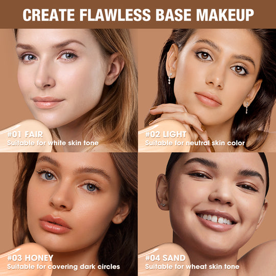 O.TWO.O Nuevo corrector líquido mejorado de alta cobertura y larga duración para la base del rostro - Imagen 12