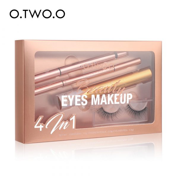 O.TWO.O Nuevo set de maquillaje para ojos 4 en 1. Conjunto de belleza para los ojos