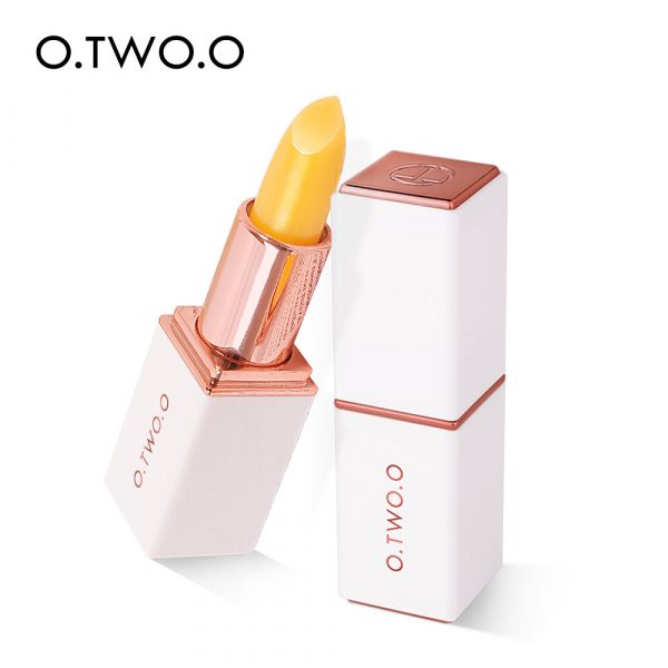 O.TWO.O Bálsamo labial reparador nutritivo hidratante natural que cambia de color
