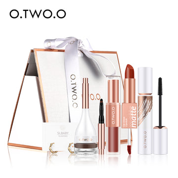 O.TWO.O set de maquillaje para labios, cejas y pestañas