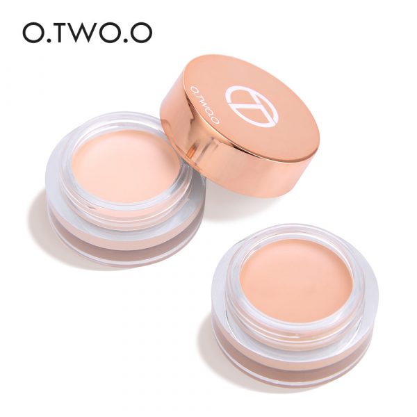 O.TWO.O Base de sombra de ojos en 4 colores, prebase para ojos, crema correctora de cobertura total