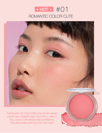 O.TWO.O Rubor glow color bounce de textura duradera, altamente pigmentado, en polvo - Imagen 2