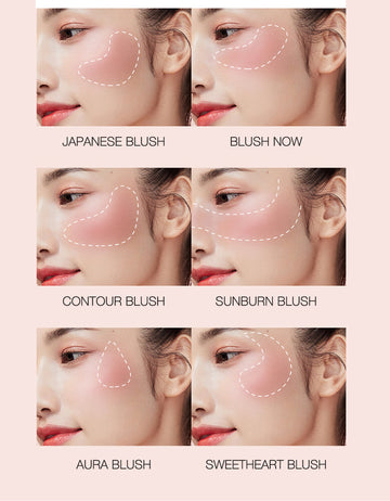 O.TWO.O Rubor glow color bounce de textura duradera, altamente pigmentado, en polvo - Imagen 8