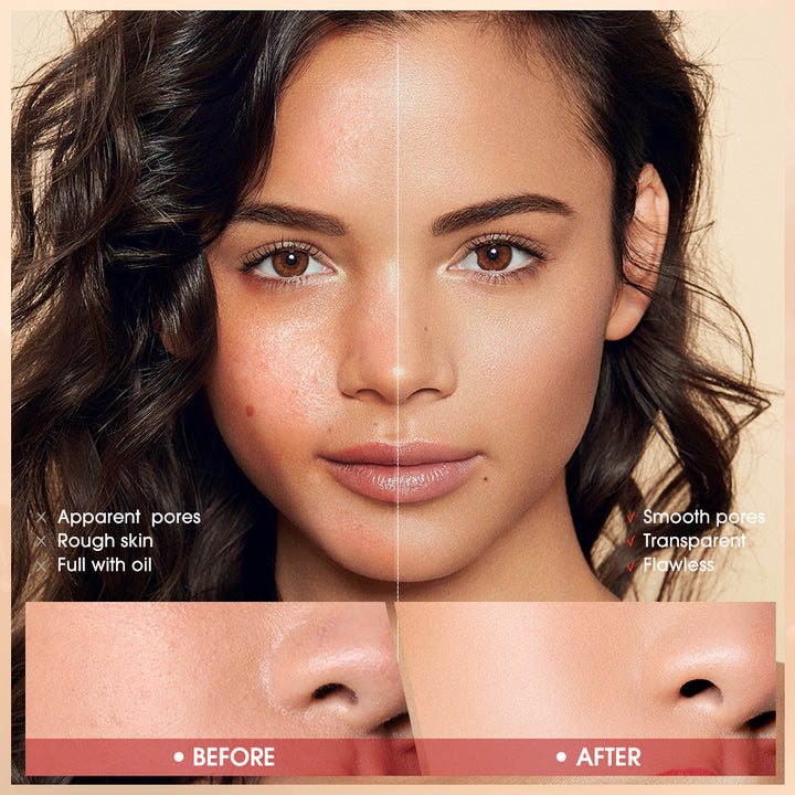 O.TWO.O Polvo fijador, polvo control de aceite, polvo maquillaje facial resistente al agua - Imagen 2