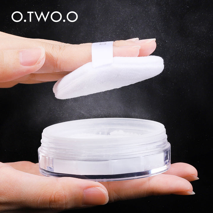 O.TWO.O Polvo fijador, polvo control de aceite, polvo maquillaje facial resistente al agua - Imagen 6