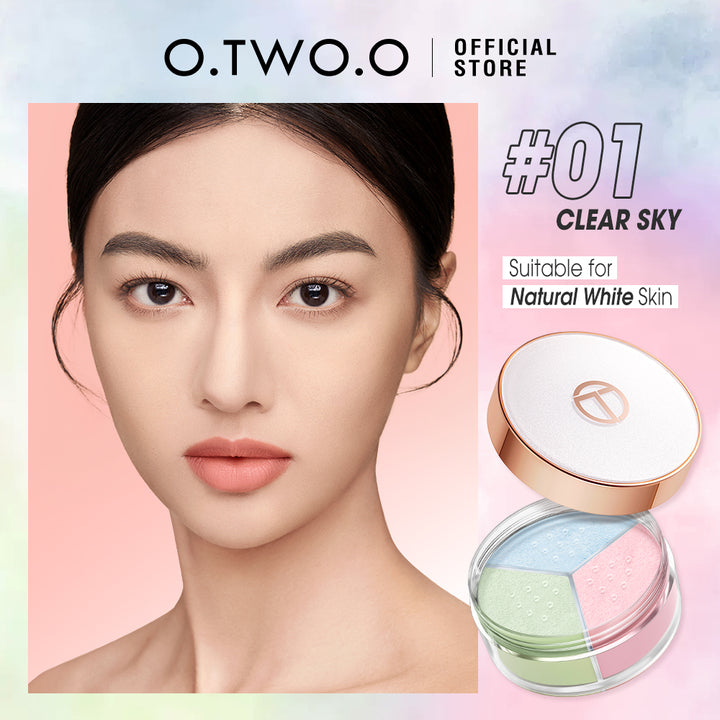 O.TWO.O: Polvo fijador facial en 3 colores - Imagen 2