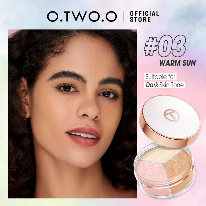 O.TWO.O: Polvo fijador facial en 3 colores - Imagen 4