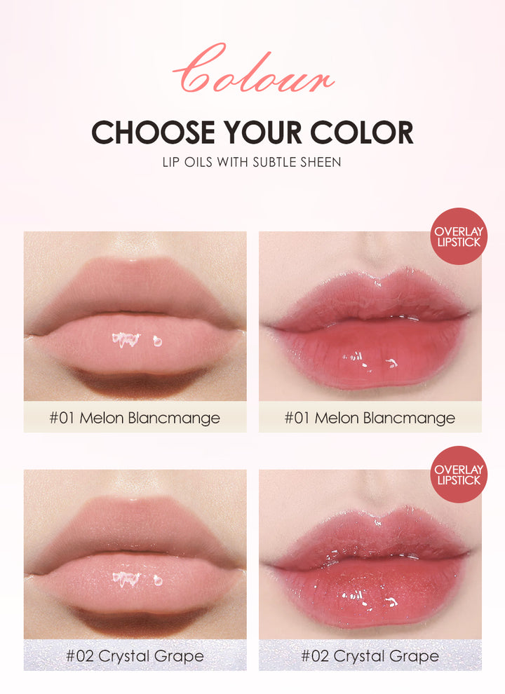 O.TWO.O: Brillo labial clear crystal berry en 5 colores - Imagen 7