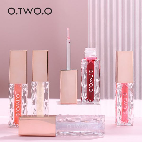 O.TWO.O: Brillo labial clear crystal berry en 5 colores