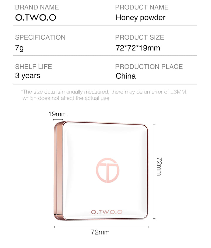O.TWO.O: Polvo compacto de alta calidad, suave como la seda y de textura ligera - Imagen 5