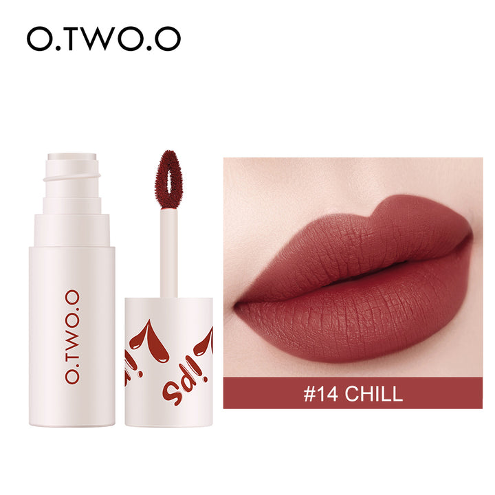 O.TWO.O Labial y rubor en crema velvet matte, alta pigmentación y duración prolongada - Imagen 15