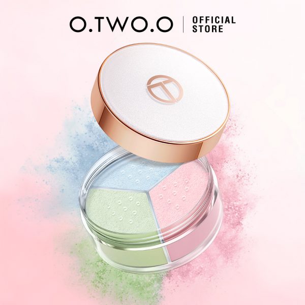 O.TWO.O: Polvo fijador facial en 3 colores