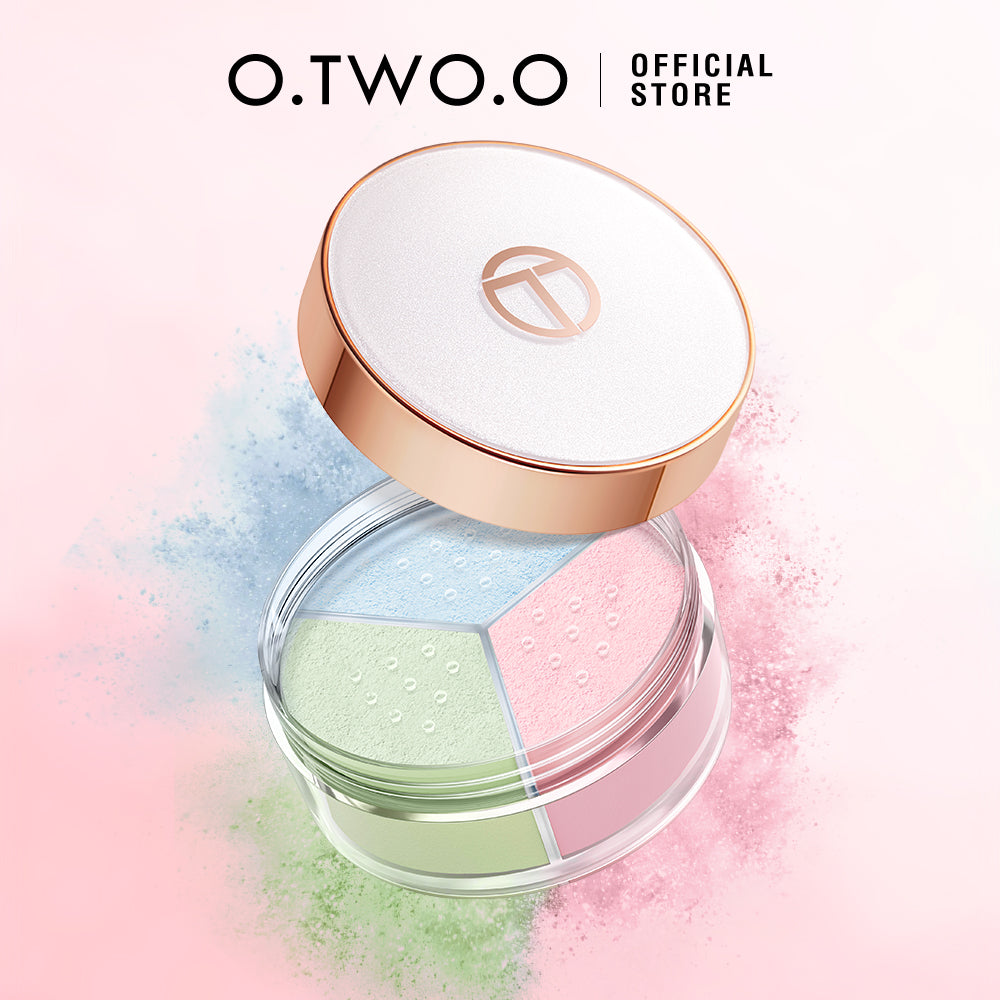 O.TWO.O: Polvo fijador facial en 3 colores