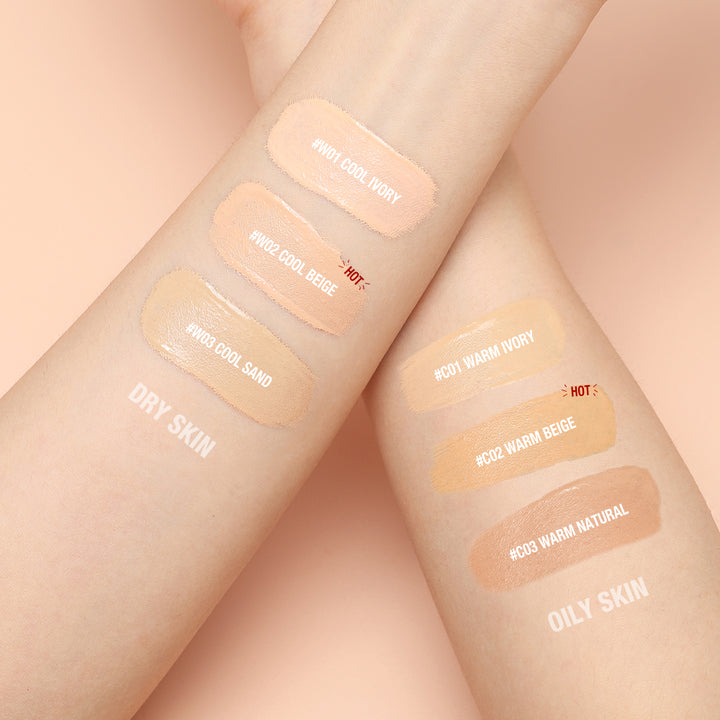 O.TWO.O Base líquida de acabado mate y de cobertura media - Imagen 2