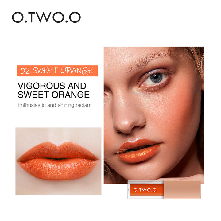 O.TWO.O Tinte para labios y mejillas, de larga duración - Imagen 3