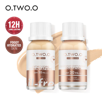 O.TWO.O Base líquida con buena cobertura e hidratación