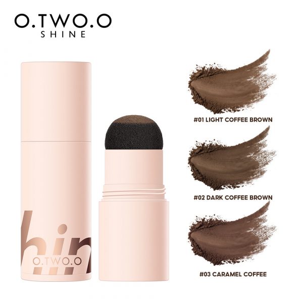 O.TWO.O: Polvo para cejas con aplicador de almohadilla de aire, en 3 cautivadores colores