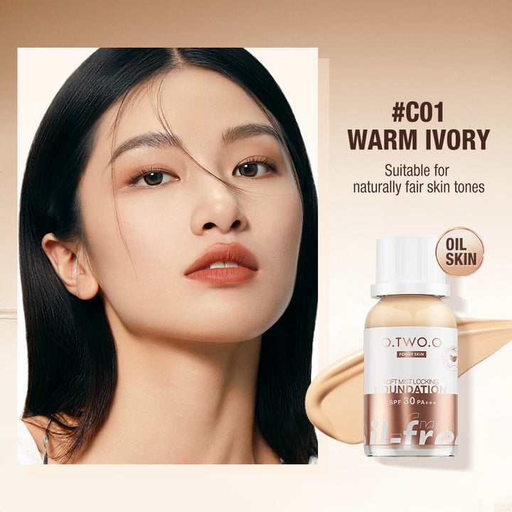 O.TWO.O Base líquida de acabado mate y de cobertura media - Imagen 6