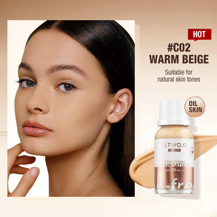 O.TWO.O Base líquida de acabado mate y de cobertura media - Imagen 7